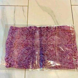 Brand New Never opened! 100% pure silk china beauty scarf- purple